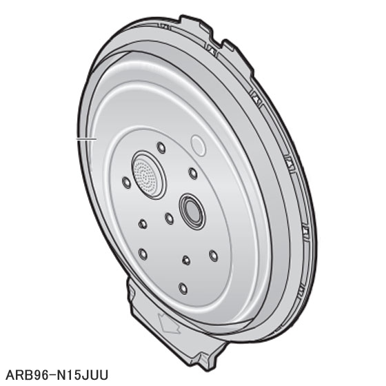 先着最大2,000円OFFクーポン■ARB96-N15JUU ふた加熱板 炊飯器用■パナソニック■SR-MPA182、SR-MPA18E2、SR-MPW182、SR-MPW18E2用■メーカー純正品■Panasonic National ナショナル■新品■(※離島・沖縄配送不可)