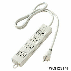 Rakuten - WCH2314H Panasonic OAタップ 接地15A形 4コ口 1m マグネット付き(グレー) 延長コード パナソニック 新品