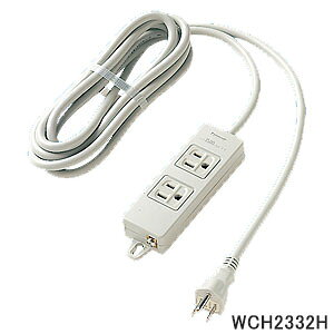 Rakuten - WCH2332H OAタップ Panasonic 接地15A形 2コ口 3m マグネット付き(グレー) 延長コード パナソニック 新品