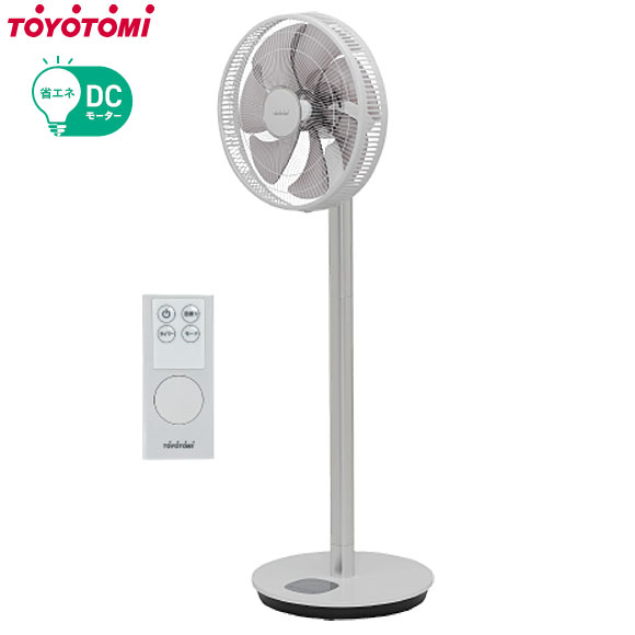 Rakuten - 【最短翌日お届け】FS-FD3524-W トヨトミ DCモーター リビング扇風機 リモコン付 7枚羽根(35cm) サーキュレーター (ホワイト) フロア扇 FS-FD3524(W) TOYOTOMI 新品 在庫あり