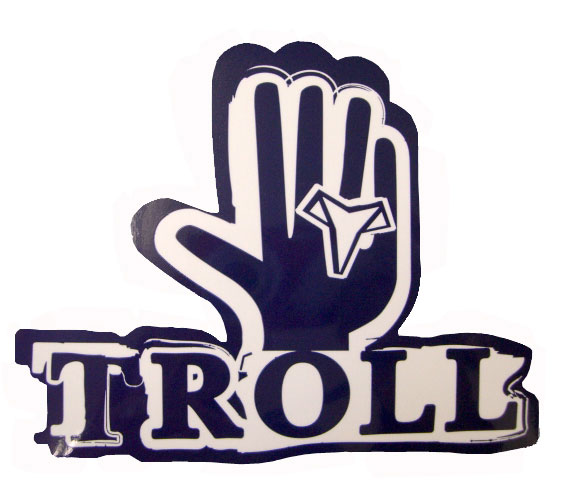 TROLL T-HANDステッカー ステッカー シ