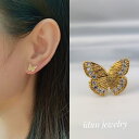 \新作商品/蝶々ピアス 母の日 ピアス 蝶々 18kプチギフト金属アレルギー対応 バレンタイン かわいい おしゃれ 一粒 アンティーク かっこいい 個性的 小ぶり 小さめ バタフライ レディース人気 大人可愛い シンプル ロマンチック