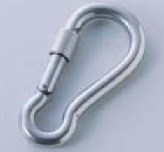 ひめじや スプリングフックB型 ナット付き SPB-12 S2450N ステンレス