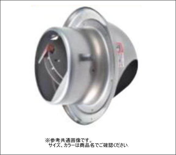 水上金属 ワールド ステンレス丸型フード付ガラリφ100 防火ダンパー付 網付(10メッシュ) WF
