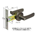 マツ六 エクレ取替用レバーハンドル錠表示錠 EV-304-B ブロンズ