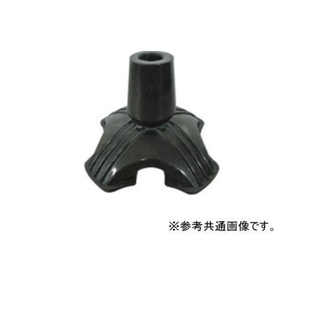 フジホーム ステッキ用替えゴム 4点DX19mm用ブラック WB3775のサムネイル