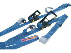 トーヨーセーフティー ベルト荷締機両端アイ型 巾35mm 長さ4m