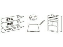 フクビ 浴室床専用接着剤セット 2平方メートル分 YYSSLR