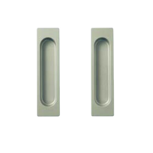 日中製作所 丸型ワンタッチ引手 シルバー 530-O SL 抗菌・抗ウイルス