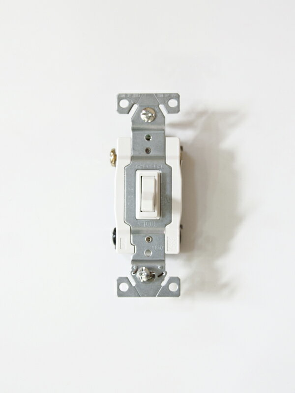 4路スイッチ ホワイト JO064 おしゃれ かわいい レトロ アンティーク