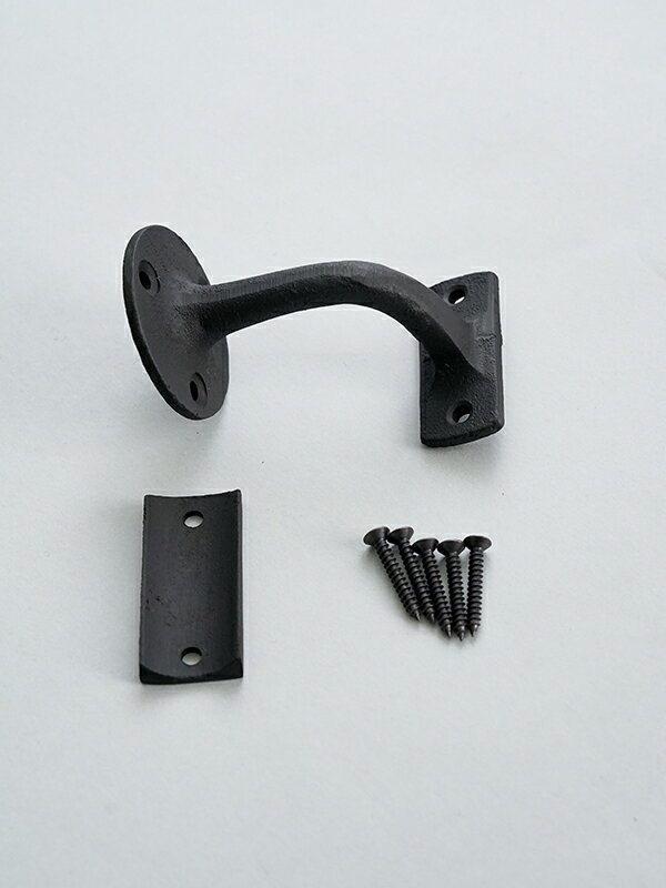 階段ブラケット ブラック HR110BK 手すり 黒 おしゃれ ブラック