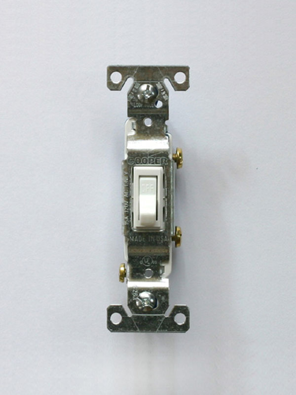 片切りスイッチ ホワイト JO029 おしゃれ かわいい レトロ アンティーク