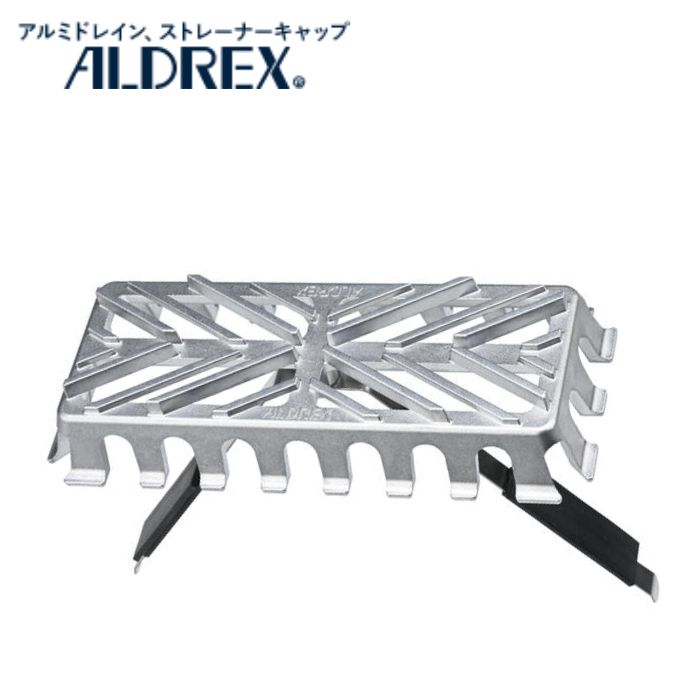 メーカー名：　アルテックALDREX(アルドレックス) ベランダ用 側溝用 たて引改修用ストレーナーキャップ 品番：　Re-アルドDSHD-15 色　：　無塗装 適用パイプ内径 ：　φ40〜60特徴キャップの上部が杉葉模様の形状により、小枝などが刺さりにくく、落ち葉など詰まりにくい設計です。固定方法がバネ式（ラバー付）なので差し込むだけで簡単に取付ができます。バネのラバーは固定力を高め、また排水管内の傷付きを防止します。キャップの側面はアーチ状のため、排水性向上。 更により強度な耐荷重を実現！備考持続的に排水を行えるように設計していますが、目詰まりによりオーバーフローになることがありますので、定期的な掃除が必要となります。ストレーナーキャップは、実際にご使用になる改修用ドレインや排水管の内径で選択してください。※製品画像のイメージと実際の商品に差がある場合がございますのでご了承ください