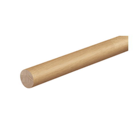 大建工業 丸棒ストレート ゴム集成材タイプ 4m ライトオーカー ME5951-4MA ※代引不可