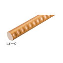 マツ六 32グロス丸棒 手すり ディンプル付 BC-GL14 Lオーク 4m ※代引不可