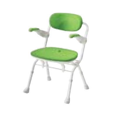 アロン化成 安寿 楽らく開閉シャワーベンチ Sグリーン ＜536-082＞ 【個人宅配送不可/沖縄・離島は配送不可】