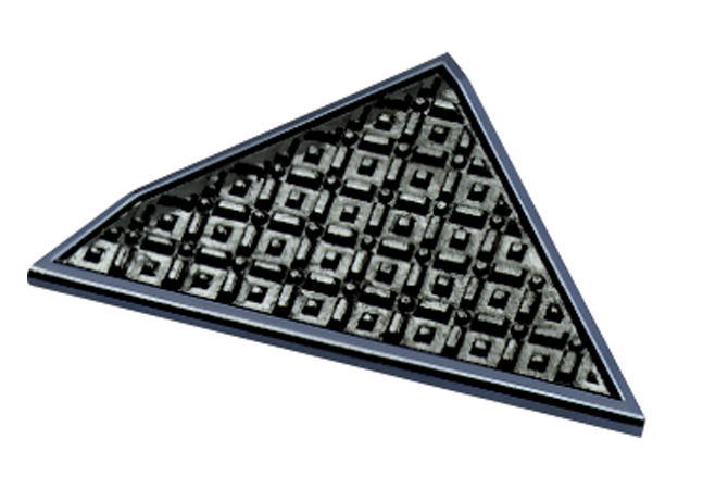 中部コーポレーション ロードベース CR-D25L 鋳鉄製段差スロープ