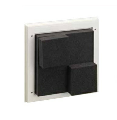 (20台)カイダーベースボード工業 吸音点検口(規格品)12.5mm用 250×250 ホワイト(壁付用) ※メーカー直送