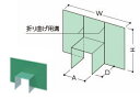 フクビ WTBK138 20個入り1ケース ウェザータイト バルコニー用 角138