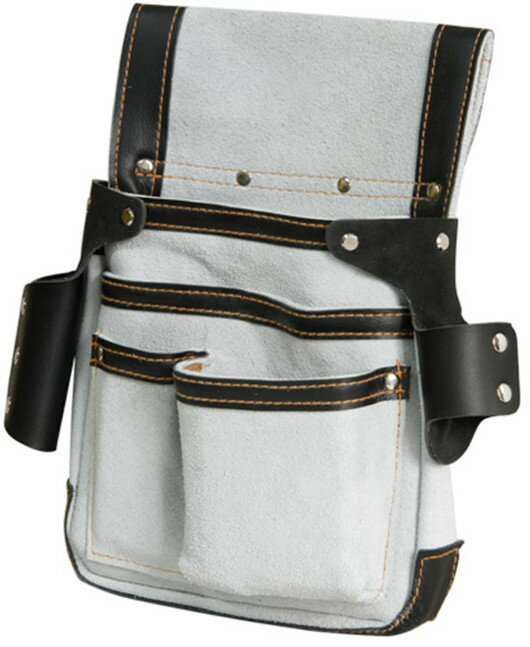 ジャッカル JC-KK34 W330xH340 牛床皮釘袋 工具差付