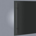 ユニオン ドアハンドル T1279-01-051-L1800 ステンレス パウダリーブラックペイント L1800 ピッチ1200 1セット(内外) ※