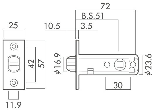������� �����ѥ��塼�֥��å� 6R-8ST-51 �ե���ȴ� BS51mm
