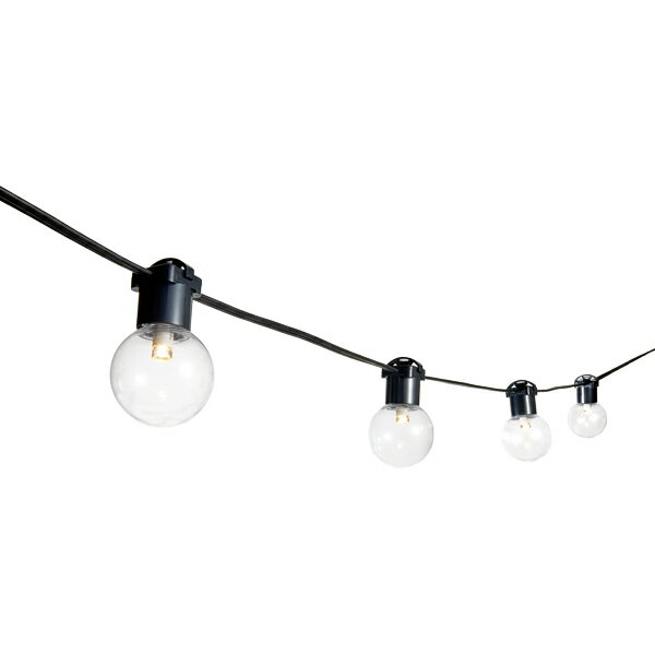 タカショー HBF-D43T ガーランドライト 6灯タイプ 12/24V クリア 電球色 1組