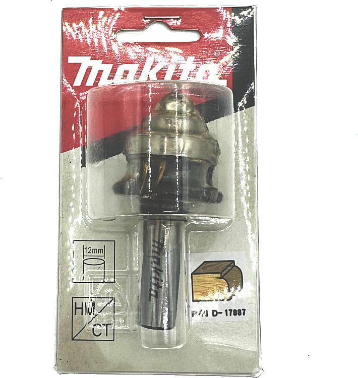 MAKITA - 【マキタ MAKITA アクセサリー】 D-17887 トリマ・ルータ用 コロ付隅丸ビット