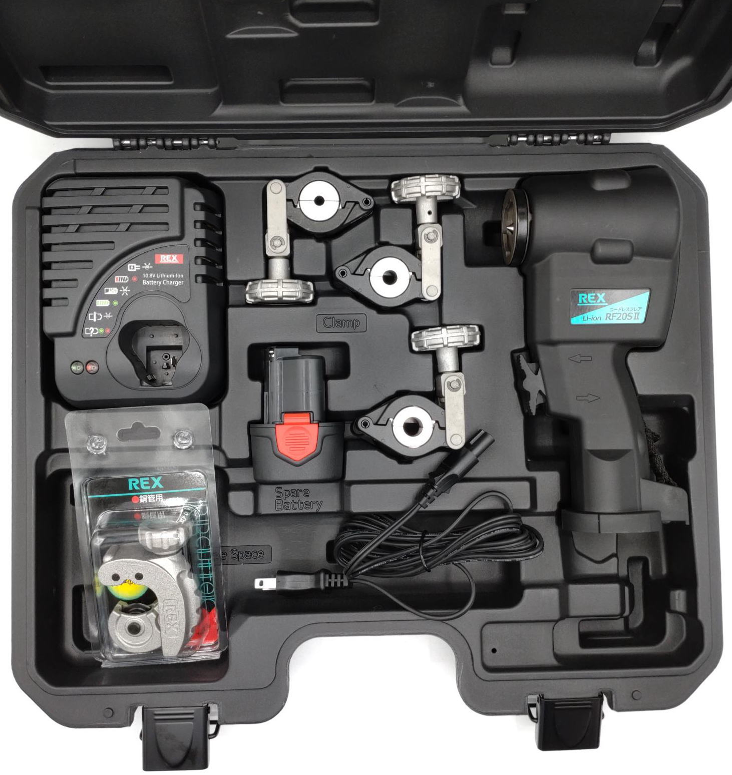 楽天市場】コードレスフレア rex rf20s バッテリ(電動工具本体 楽天市場】コードレスフレア rex rf20s バッテリ(電動工具本体