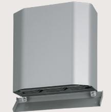 パナソニック ベンテック ステンレス製角形パイプフード（ガラリ付）外挿式ピタンコフード VB-EG100SS3 (スパイラル鋼管用)