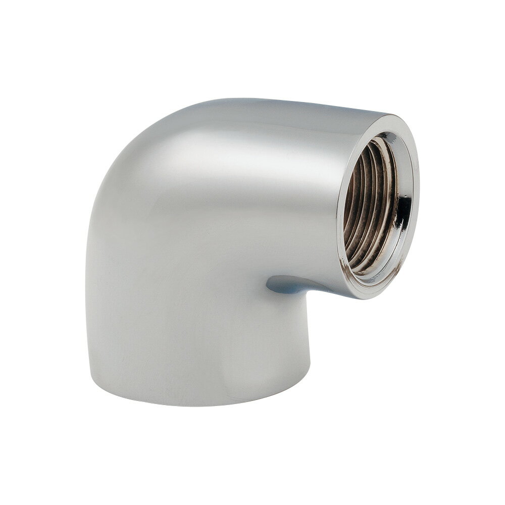 カクダイ 6125A-25X13 エルボ(クローム)(4)