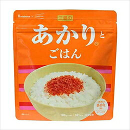 「ゆかり」でお馴染みの三島食品とコラボレーションしました。ピリ辛まだらこのふりかけ「あかり」と、国産のお米を使ったアルファ化米がセットに。ピリ辛に味付けしたまだらこ風味が魅力。お湯か水を注ぐだけなので、アウトドアや非常時にも便利です。[名称]アルファ化米及びふりかけ[原材料]アルファ化米(うるち米(国産))、ふりかけ(まだらこ加工品(まだらこ、食塩)、明太子風味調味料(食塩、デキストリン、たん白加水分解物、唐辛子)、砂糖、唐辛子粉末)/調味料(アミノ酸等)、ベニコウジ色素、トウガラシ色素、(一部に大豆を含む)[内容量]103g(アルファ化米100g、ふりかけ3g)[アレルギー物質について]特定原材料:-特定原材料に準ずるもの:大豆[賞味期限]製造より 3年※製造から6ヶ月以内の商品をお届けいたします。[内容]アルファ化米、ふりかけ、スプーン、脱酸素剤[保存方法]直射日光および高温多湿な場所を避けて常温で保存してください。※「ゆかり」「かおり」「あかり」は三島食品の登録商標です。※保存年数は製造日より起算しています。