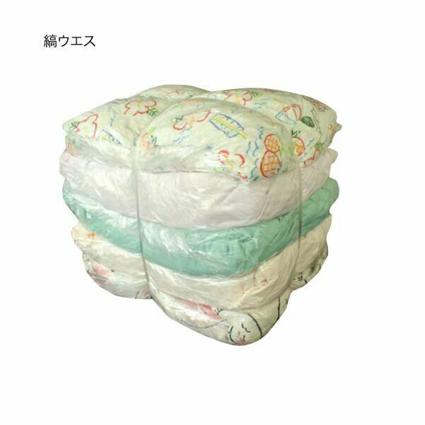 10kg入　縞ウエス（色）　2kg×5包