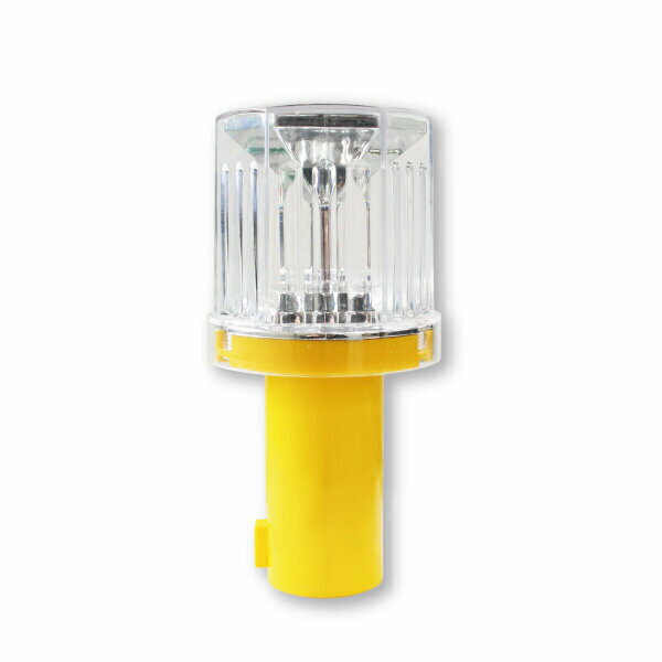 樂天商城 - ソーラー工事灯 LTS-21 LED自動点滅2灯式(赤緑) 差込式