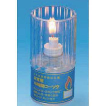 東京都葛飾福祉工場 防災用品 非常用40時間 ローソク (JAN) 白 4973658087289 (764764)