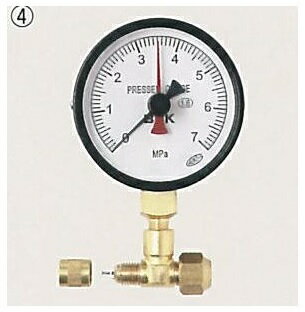 文化貿易工業 BBK RTK-06 305-0012 耐圧検査用アクセサリー リークテストキット サイズ：3/8inch