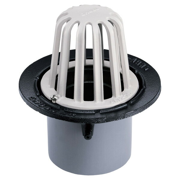 中部コーポレーション BCRMP-100 アルミニウム製ルーフドレン本体鋳鉄製