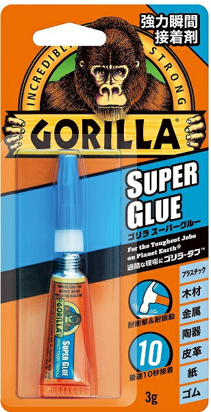 1771 ゴリラ スーパーグルー 3g 強力瞬間 接着剤