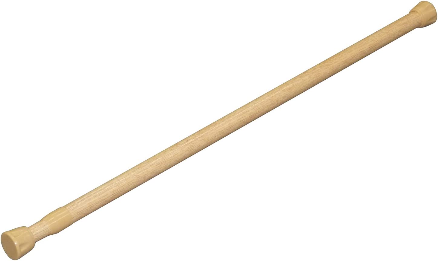 平安伸銅工業 NSM-10 突ぱり便利ポール レギュラーS 木調 突っ張り棒 木目 耐荷重15～10kg 幅70～110cm