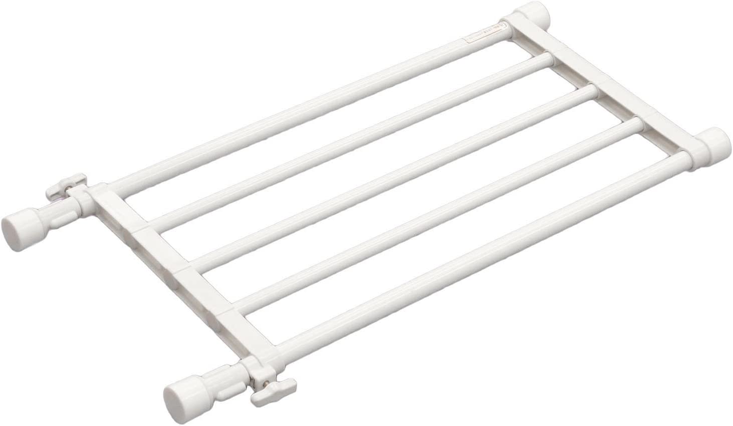 平安伸銅工業 TS-45 突ぱり伸縮棚 ミニ 突っ張り棚 ホワイト 耐荷重15～10kg 幅45～67cm