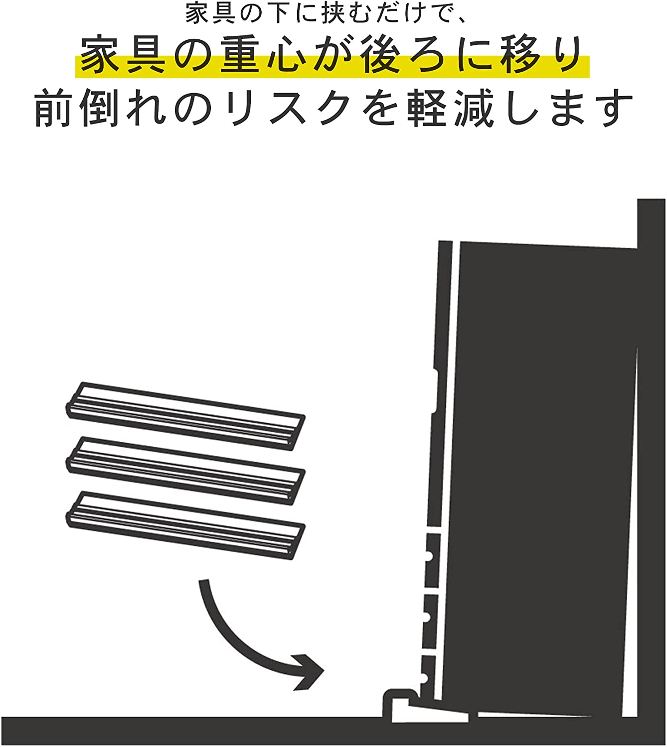 平安伸銅工業 UEQ-303 家具転倒防止マット30cm 【3枚入×20セット】 3