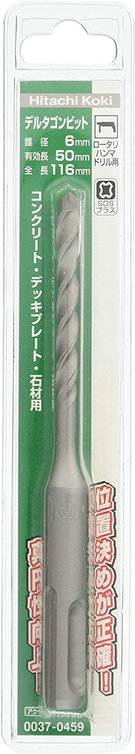商品特徴真円に近い穴あけ可能位置決めが容易仕様取付形状:SDSプラスシャンク全長:116mm錐径:6.0mm有効長:50mmデルタゴンビットネジタイプ適用機種DH14DSL,DH18DSL,（旧形：DH15DV）,DH12DD,DH18DPA,DH18DPB,DH18PB,DH18PG,（旧形：DH18VB,DH18PH）,DH14DBL,DH18DBL,DH18DBDL,DH18DPC,DH36DPA,DH36DPB,DH36DPE,DH36DPF,DH24PG,DH24PG2,DH24PH,DH24PH2,DH28PBY,DH28PBY2,DH28PCY,DH28PCY2,DH28PEC,DH28PMY2,DH28PB,DH28PC,DH28PD,DH28PFY,DH30PC2,（旧形：DH20DV,DH22PB,DH24DV,DH24PA,DH24PB,DH24PB2,DH24PB3,DH24PC,DH24PC2,DH24PC3,DH24PD,DH24PD2,DH24PD3,DH24PF3,DH24PM,DH25PB,DH28PF,DH28PMY,DH24DVA,DH25DAL,DH36DAL,DH36DBDL,DH36DBL）