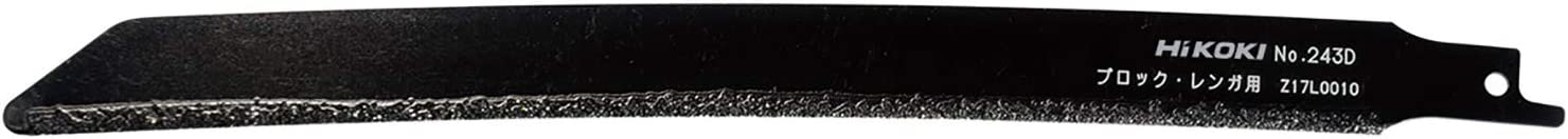 HiKOKI 0037-3178 ダイヤモンド湾曲セーバソーブレード No.243D 1枚