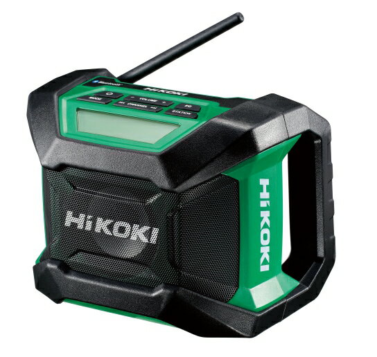 HiKOKI UR18DA(NN) コードレスラジオ マルチボルト18V/14.4V 本体のみ・ACアダプタ付(※蓄電池・充電器別売）