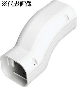 因幡電工 スリムダクトSD SIF-66 No.0416 ホワイト 幕板(段差50mm以下)超え用 段差継手 1個