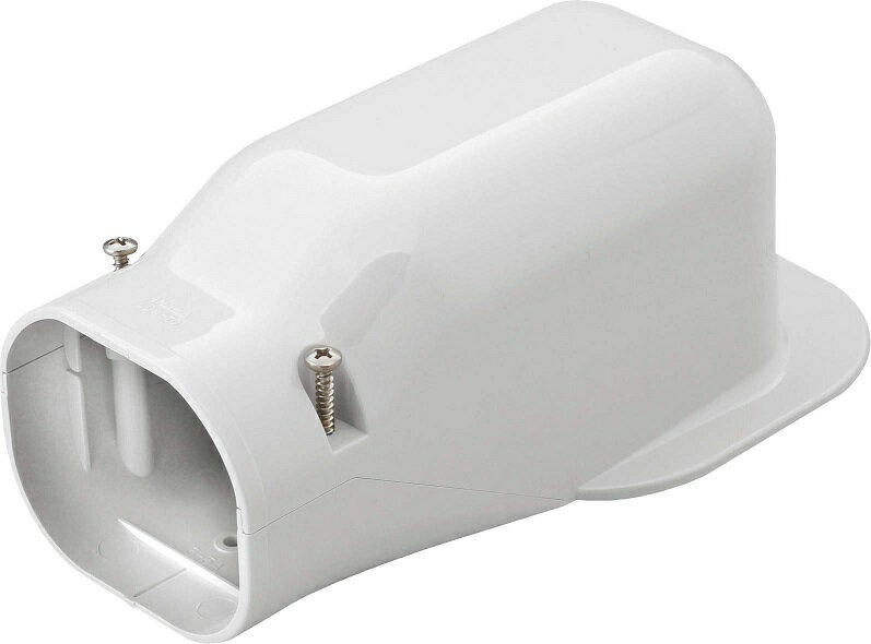 因幡電工 スリムダクトLD LDW-70 No.2302 ホワイト ウォールコーナー 壁面取り出し 1個