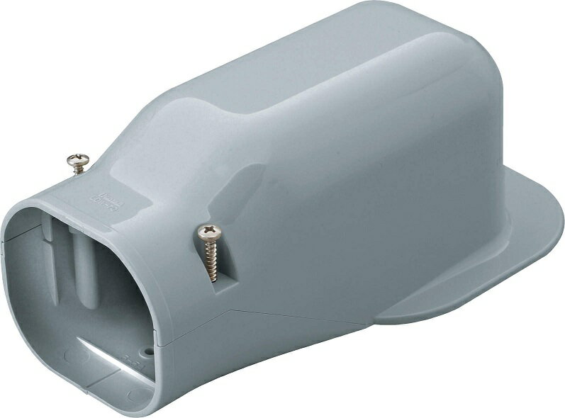因幡電工 スリムダクトLD LDW-70 No.2302 グレー ウォールコーナー 壁面取り出し 1個