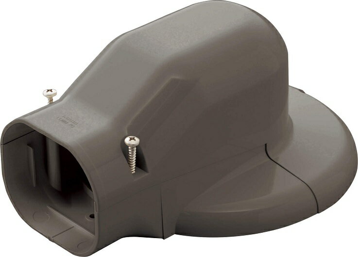 因幡電工 スリムダクトLD LDWM-70L No.2323 ブラウン ウォールコーナーエアコンキャップ用 壁面取り出..