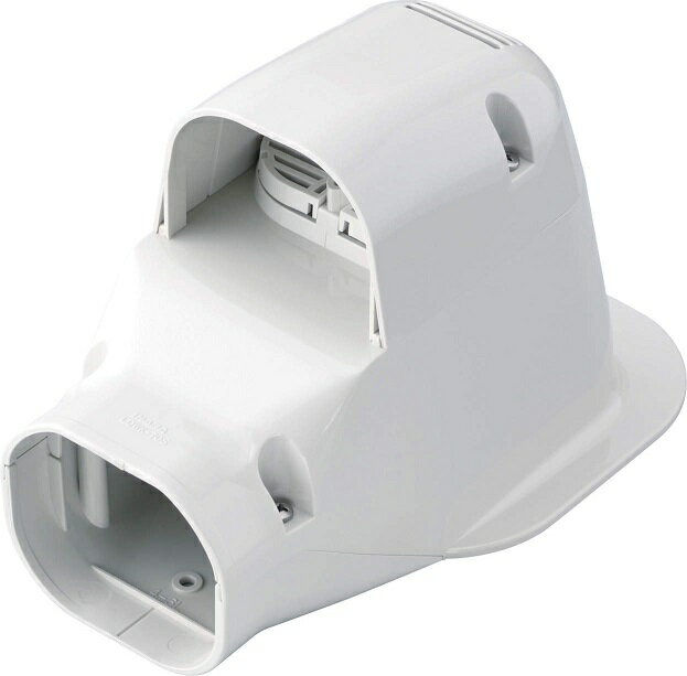 因幡電工 スリムダクトLD LDWK-70S No.2319 ホワイト ウォールコーナー 換気エアコン用 壁面取り出し 1個