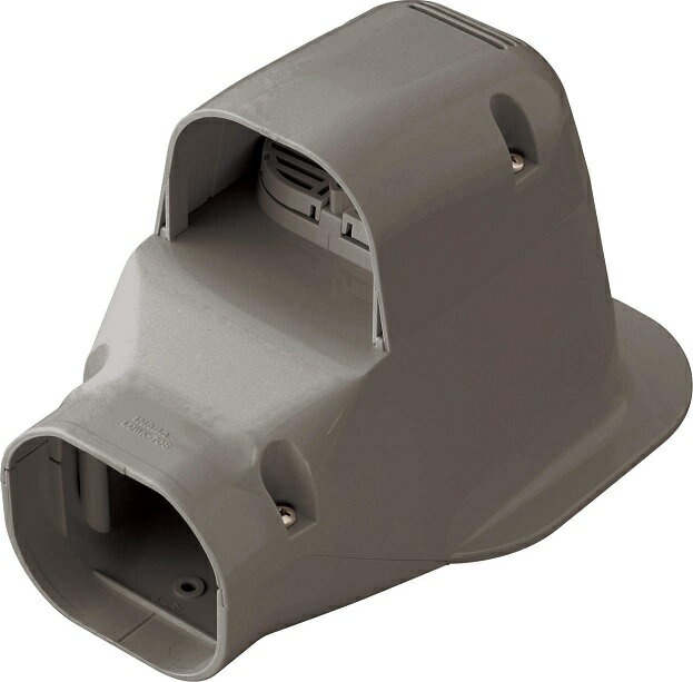 因幡電工 スリムダクトLD LDWK-70S No.2319 ブラウン ウォールコーナー 換気エアコン用 壁面取り出し 1個
